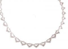 14 Karat Diamond Necklace 27 1 Grams Weight - 1239248