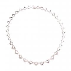 14 Karat Diamond Necklace 27 1 Grams Weight - 1242055