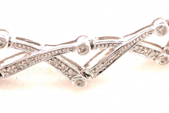 14 Karat Diamond Necklace 27 1 Grams Weight - 2668190