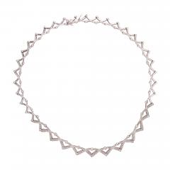 14 Karat Diamond Necklace 27 1 Grams Weight - 2671520