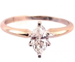 14 Karat White Gold Diamond Engagement Ring - 2817208