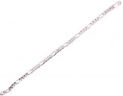 14 Karat White Gold Fancy Link Bracelet - 1244438