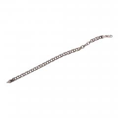 14 Karat White Gold Link Bracelet - 2592613