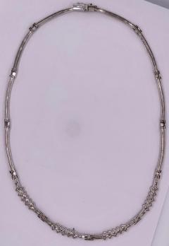 14 Karat White Gold Necklace 1 50 Carat Chain 21 83 Grams - 1239268