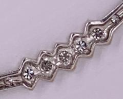 14 Karat White Gold Necklace 1 50 Carat Chain 21 83 Grams - 1239271