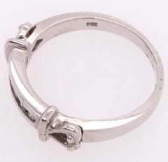 14 Karat White Gold and Diamond Band Wedding Ring Bridal - 2930932