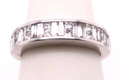 14 Karat White Gold and Diamond Bridal Ring 1 25 Total Diamond Weight - 2940374