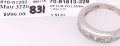 14 Karat White Gold and Diamond Bridal Ring 1 25 Total Diamond Weight - 2940380