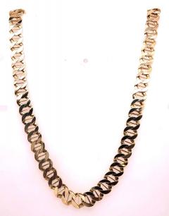 14 Karat Yellow Gold Fancy Link Necklace - 2659535