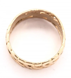 14 Karat Yellow Gold Freestyle Band Wedding Ring - 2827982