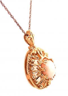 14 Karat Yellow Gold Necklace with Pendant - 2712917