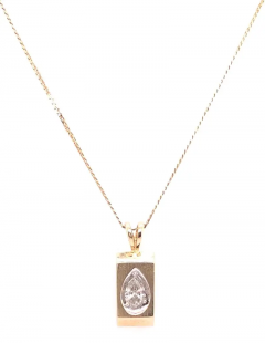 14 Karat Yellow Gold Pendant Necklace - 2827951