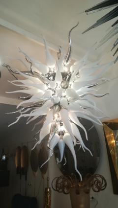 14 images Spectacular and huge Murano Glass Chandelier - 1066171