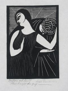 Wharton Esherick Tristram and Iseult I Have Brought Thee Grief c 1931 - 16478