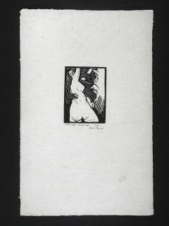 Wharton Esherick Song of Solomon Thine Eyes Overcome Me 1927 - 16497