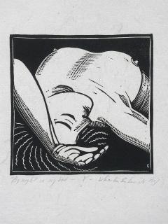 Wharton Esherick Song of Solomon By Night on My Bed c 1927 - 16502