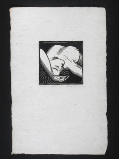 Wharton Esherick Song of Solomon By Night on My Bed c 1927 - 16503