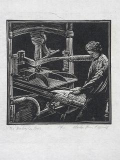 Wharton Esherick The Washington Press 1924 - 16616