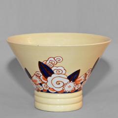 Jacques Adnet Ceramic Bowl by Jacques Adnet for Lusca France c 1925 - 17162