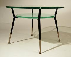 Round Italian 1950s Coffee Table - 17199