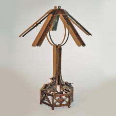 French Wrought Iron Table Lamp French c 1925 - 17265