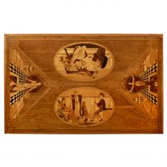 Art Deco Marquetry Center Table - 21583