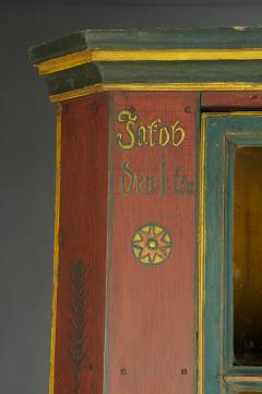 Orwig Family Corner Cupboard dated 1861 - 23375