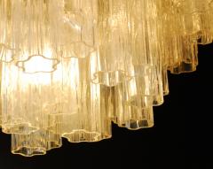 Monumental Camer Glass Chandelier Circa 1970 Free Shipping - 24298