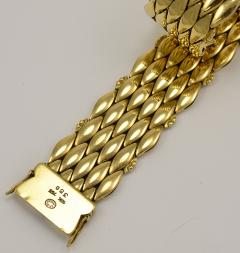 Georg Jensen Gold Bracelet No 350 Georg Jensen c 1945 1977 - 24880