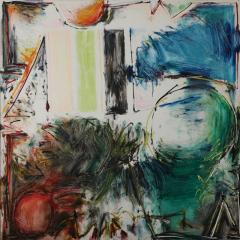 Joyce Weinstein Large Abstract Painting by Joyce Weinstein c 1987 - 27457