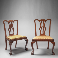 Pair of Chippendale Side Chairs - 30455