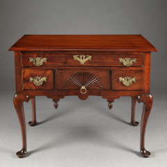 Queen Anne Lowboy with a Carved Fan Drawer - 30653