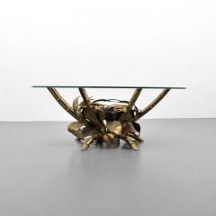 Christian Techoueyres Coffee Table with Agate Decoration Christian Techoueyres France circa 1975 - 31440