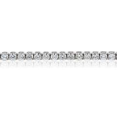 14K White Gold 7 01cttw G H VS2 Tennis Bracelet - 4254177