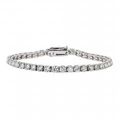 14K White Gold 8 04cttw Diamond Tennis Bracelet - 4290597