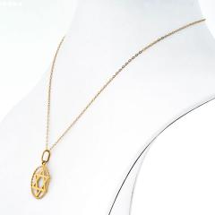 14K YELLOW GOLD STAR OF DAVID PENDANT - 2379275