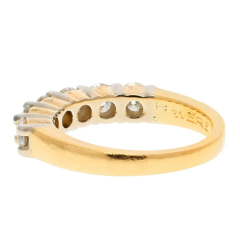 14K Yellow Gold 0 90 cttw Wedding Band - 3982189