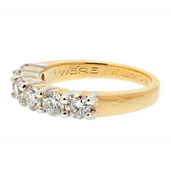 14K Yellow Gold 0 90 cttw Wedding Band - 3982192