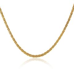 14K Yellow Gold 17 5 Inches Chain Necklace - 4511095