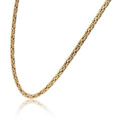 14K Yellow Gold 17 5 Inches Chain Necklace - 4511096