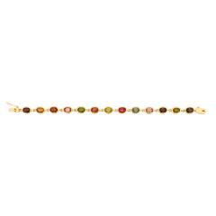 14K Yellow Gold Multi Gemstone Bracelet - 4715130