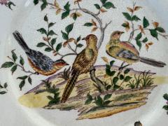 16 5 D Chinese Gold Trim Charger with Bird Scene - 4360138