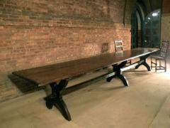 16ft long 17th century French Trestle Table - 622645