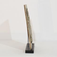 16th 17th Century French Carved Oak Panel with an Angel Figure - 4119523