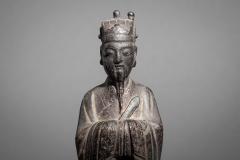 16th Century Chinese Standing Bronze Figure of a Nobleman - 4226357