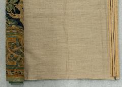 16th Century Enghien Dutch Wool Silk Flora Fauna Tapestry - 4397188