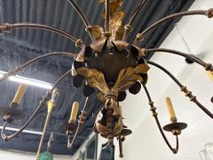 16th Century Italian Wrought Iron Chandelier - 4423778