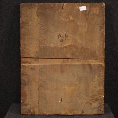 16th century panel painting Madonna and Child with young St John - 4346375