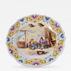 1767 Lille Faience Plate France - 176974