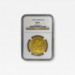 1795 10 9 Leaves Draped Bust NGC MS61 - 4512109